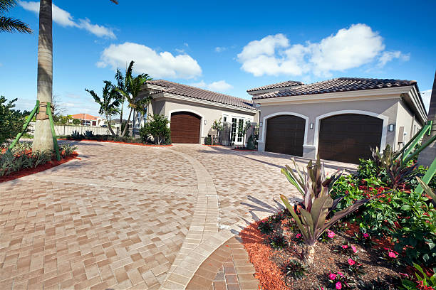 Permeable Paver Driveway in Tomah, WI